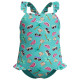 Speedo Βρεφικό μαγιό Girls Digital Frill Thinstrap Swimsuit